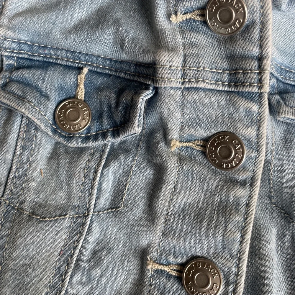 Cat & Jack Denim Vest - Picture 7 of 7
